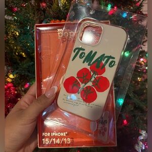 🍅 Poppy MagSafe iPhone Case – Tomato Design | iPhone 13/14/15